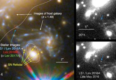 Космический телескоп Хаббла обнаруживает самую дальнюю известную звезду